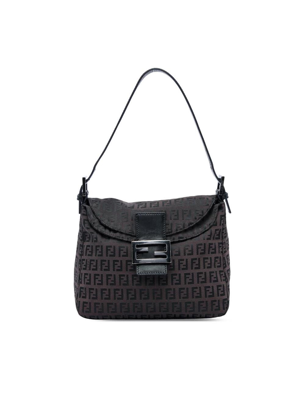Fendi Zucchino Canvas Double Flap Mamma #330655F88B